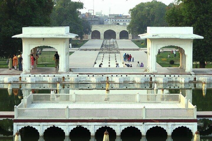 Wahga Border Flag Ceremony & Shalimar Garden Private Tour