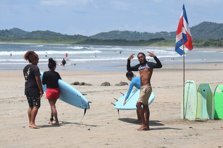 Private Surf Lesson with Local Professionals in Tamarindo Beach