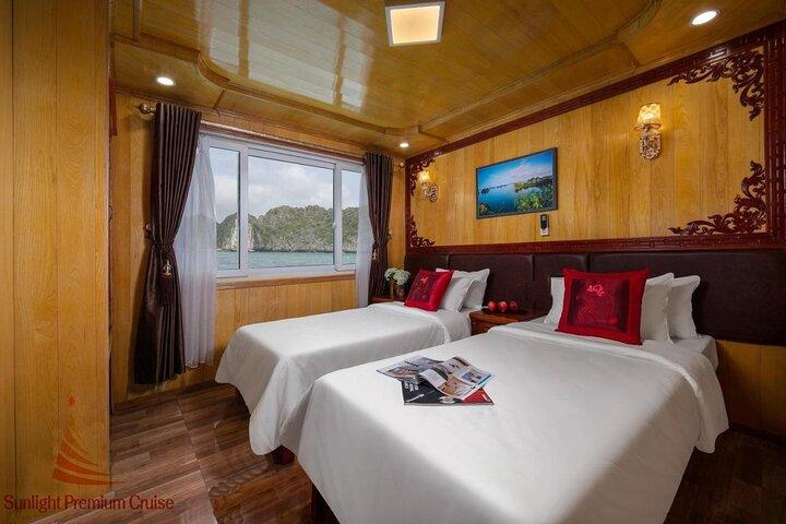 Lan Ha bay Boutique cruise 3D/2N trip: kayaking, swimming, biking, & meals