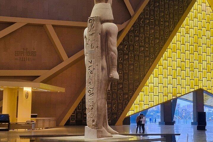 Giza Pyramids & Grand Egyptian Museum Private Day Tour In Cairo