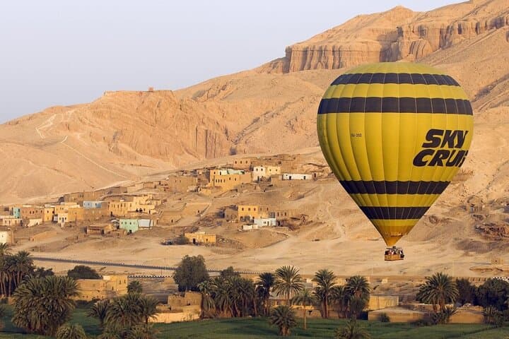 Hot Air Balloon Ride Over Luxor