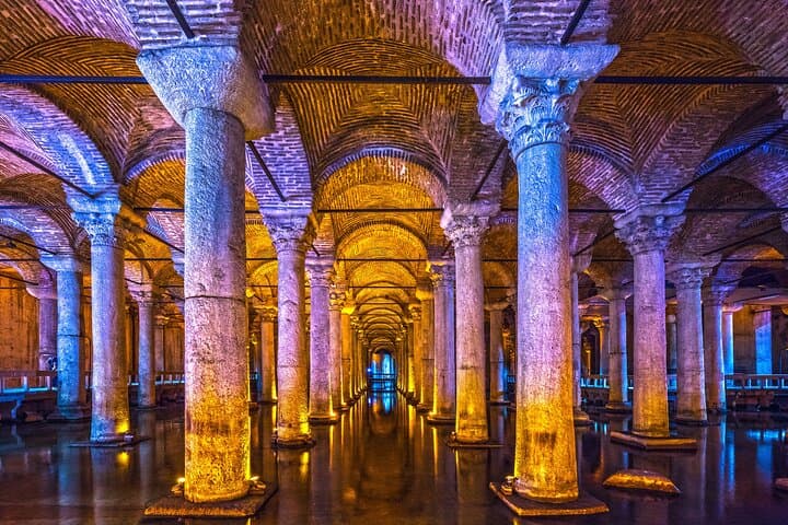 Basilica Cistern Skip-the-Ticket-Line Entry with Audio Guide