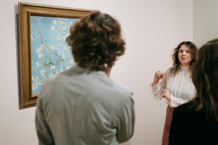Amsterdam: Van Gogh Museum Guided Tour & Entry Ticket (Max 6 ppl)