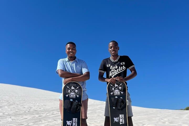Sandboarding in Atlantis Dunes Cape Town