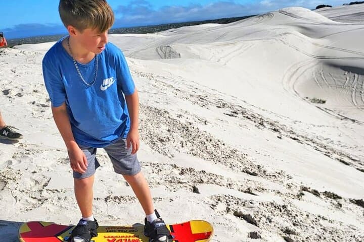Sandboarding in Atlantis Dunes Cape Town