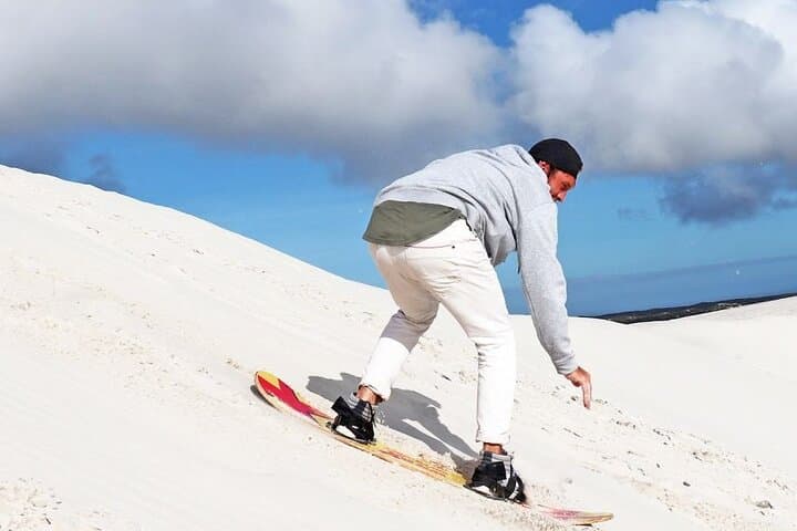 Sandboarding in Atlantis Dunes Cape Town