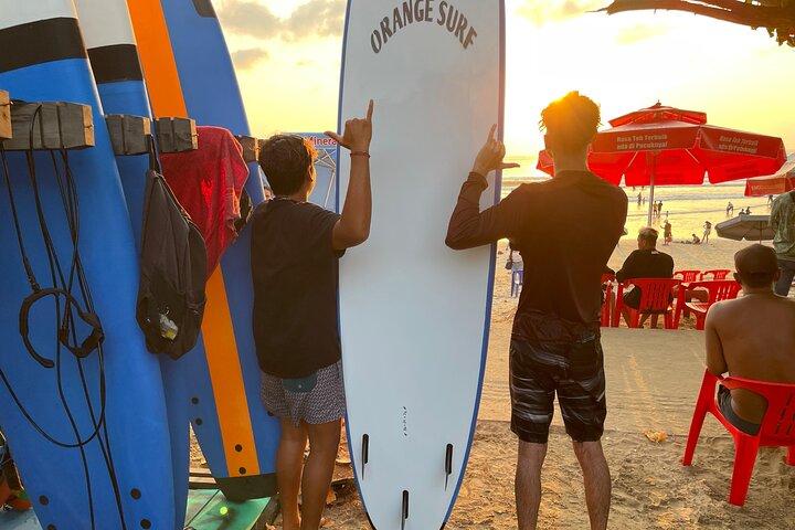 Kuta Beach Bali, 1 on 1 Surfing Lesson Orange Surf Bali
