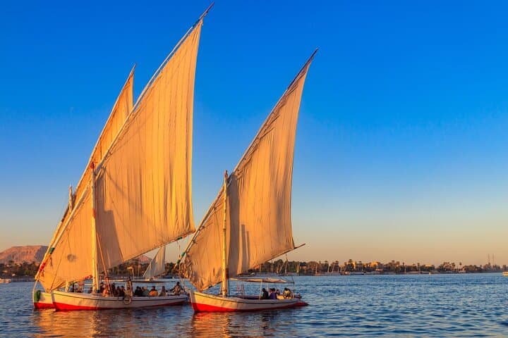 Private Tour Sail on the Nile Luxor Felucca Ride