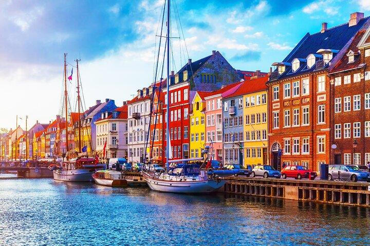 Copenhagen Canal Boat Cruise and City, Nyhavn Walking Tour