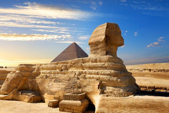 private nile tour the Grand Egyptian Museum and Giza Pyramids