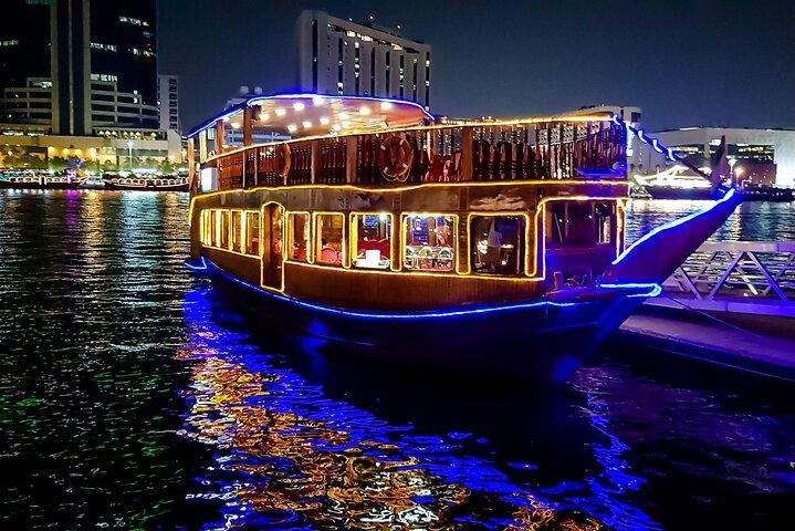 Dubai Full Day City Tour With Dhow Cruise Dinner Marina