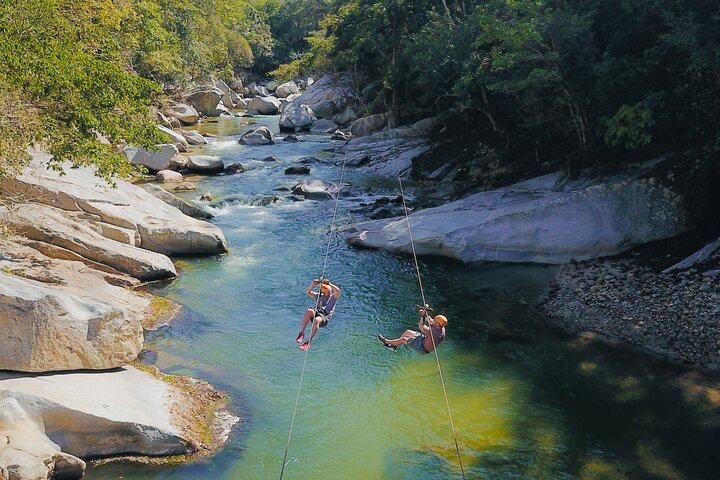 Puerto Vallarta Best Zipline Canopy + Tequila and Speed Boat Ride