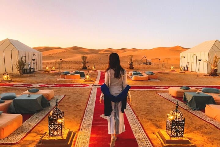 From Marrakech To Fes: 3-Days Desert Tour, with Luxury Camp,