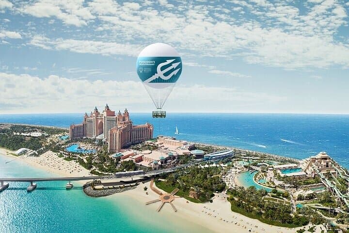 The Dubai Balloon At Atlantis WIth Optional Pick Up And Drop Off