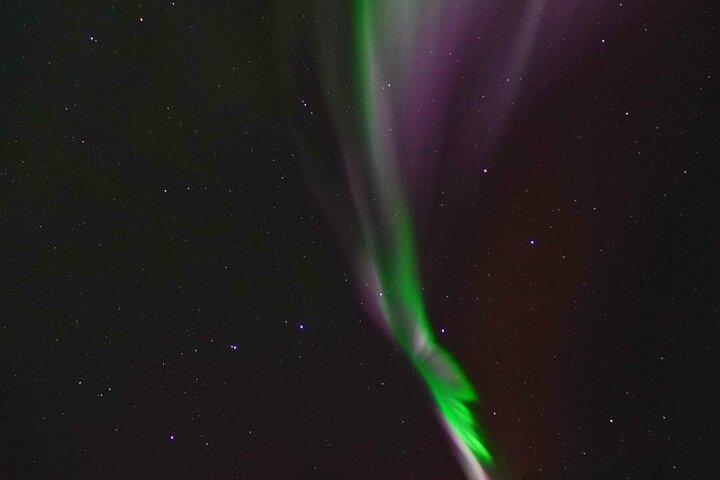 Northern lights and Aurora Photgraphy with Warm Geodesic Dome