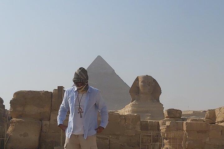 All inclusive private tour to giza pyramids sphinx and shoping