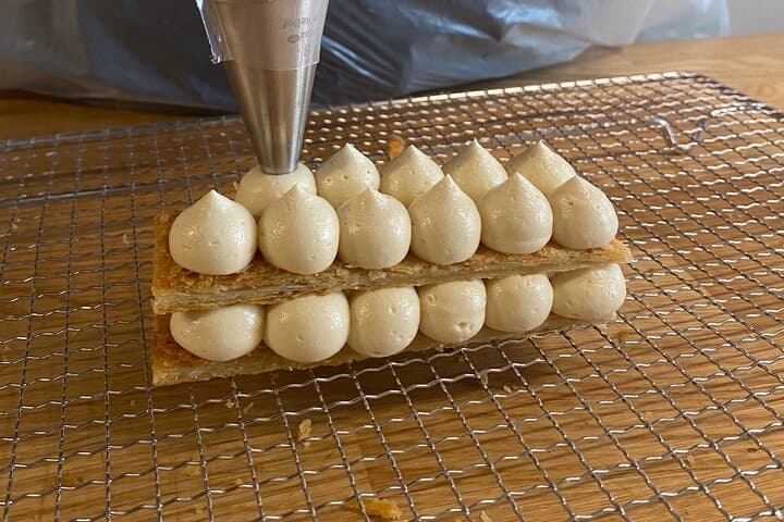 Mille Feuille Napoléon Pastry Class in Paris