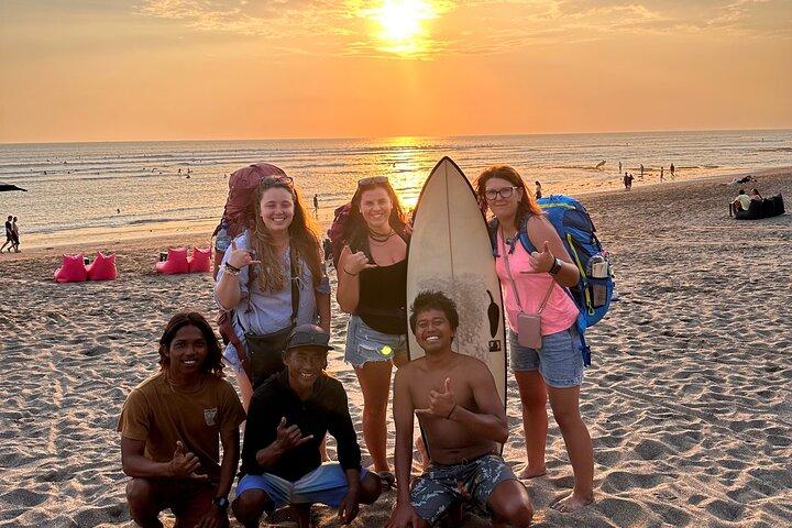 Canggu: Surfing lesson with ISA certified instructor