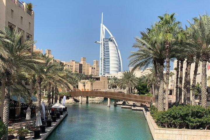 Dubai Tour Souk Old Town Museum Blue Mosque Palm Island Marina