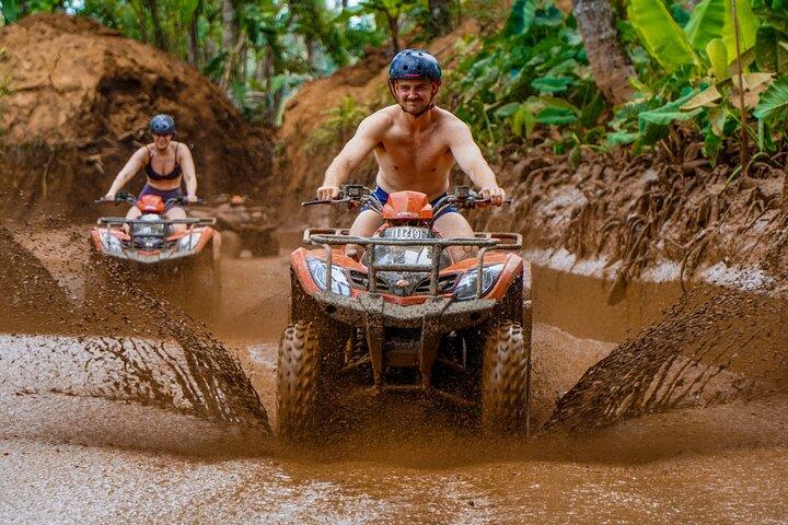 Bali ATV Quad Bike — Waterfall, Tunnel, Gorilla Statue Adventure