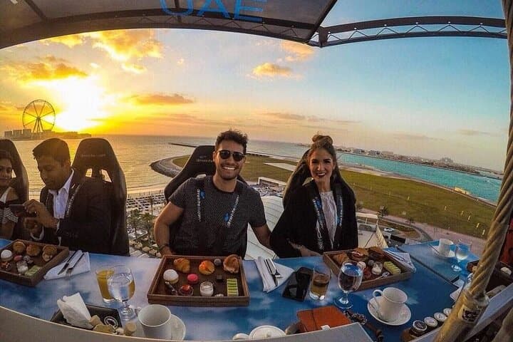 Dinner In the Sky at Dubai Marina