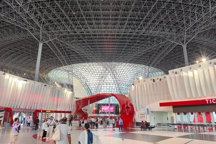Ferrari World Abu Dhabi Admission Tickets with Pick up