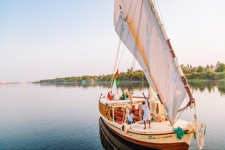 Enjoy Sunset Felucca Ride and Shopping of Luxor