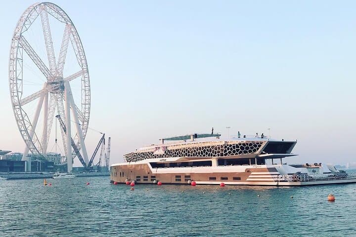 Lotus Mega Yatch Dinner Cruise with Food and Bar Access