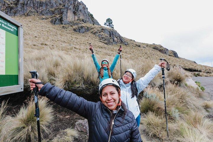 From Puebla: Iztaccihuatl hiking tour all-Inclusive private tour