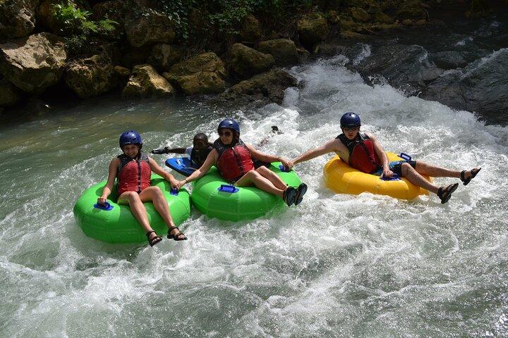 Jungle River Tubing and Beach Adventure with Transportation