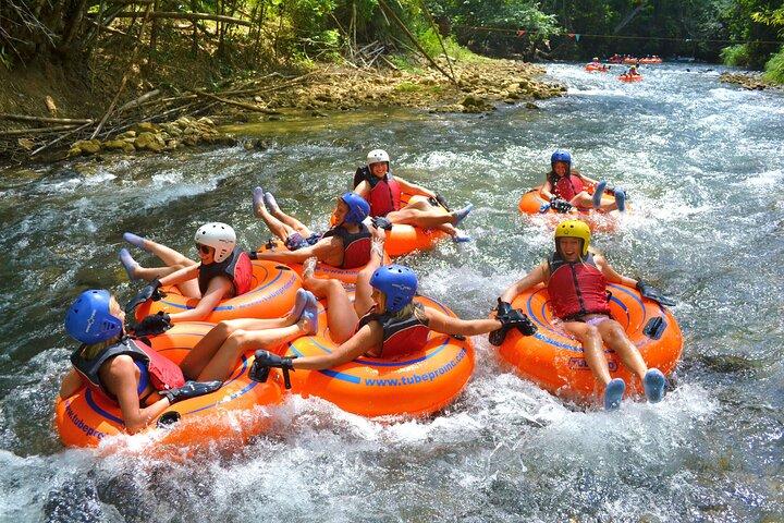 Falmouth Jungle River Tubing and Beach Adventure