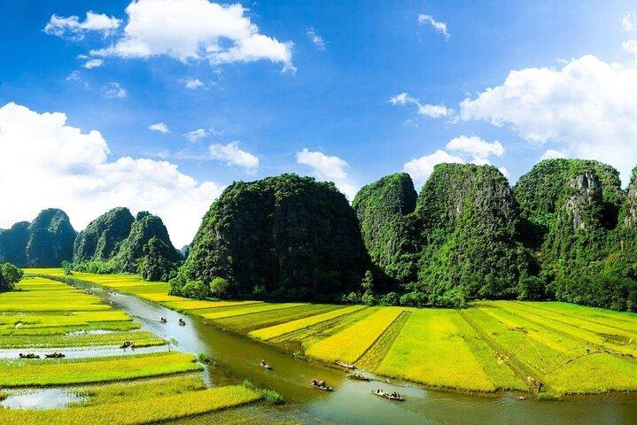 Luxury Tam Coc or Trang An-Mua Cave -Bich Dong Max 6 -8 pax/group