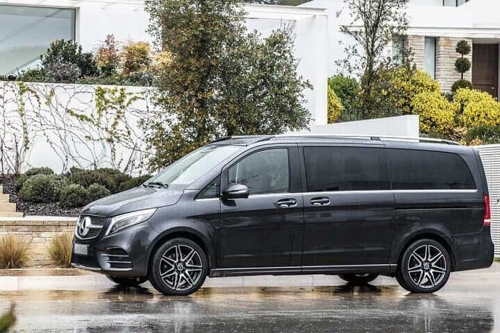 Departure by Luxury Van from Athens City to Athens Airport ATH