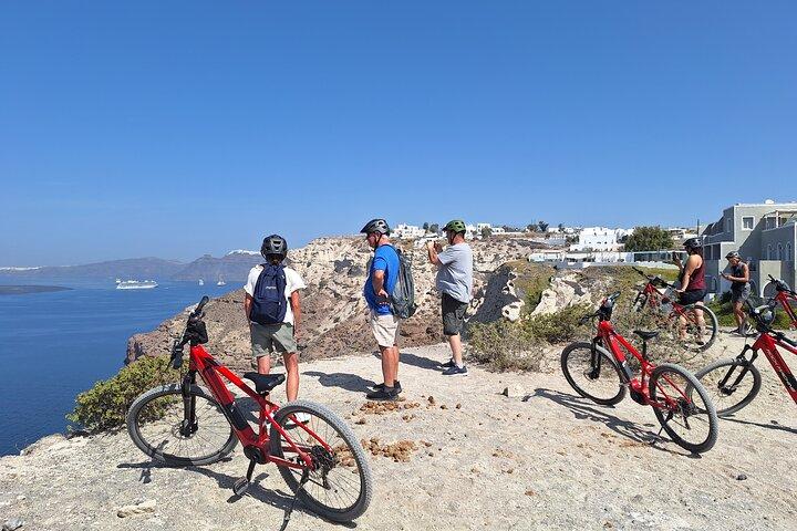 Santorini Small Group Guided E-bike Tour & Local Tomato Museum