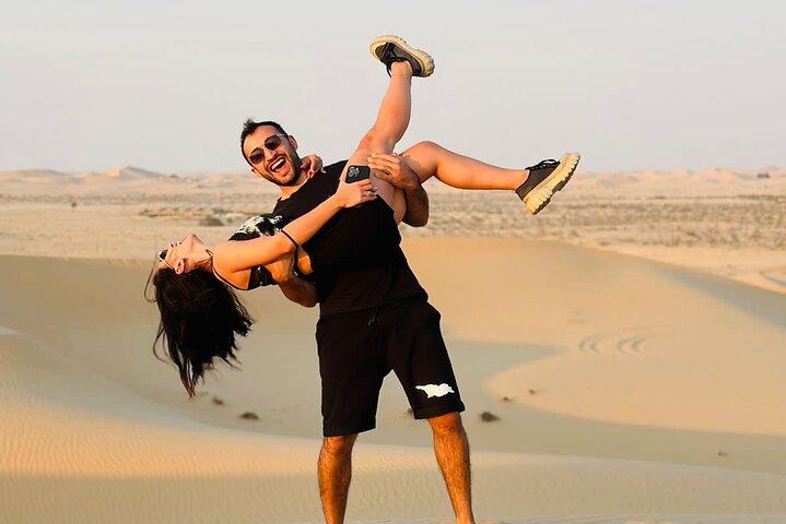 Arabian Desert Safari Abu Dhabi: 6Hour Tour with BBQ & Live Shows