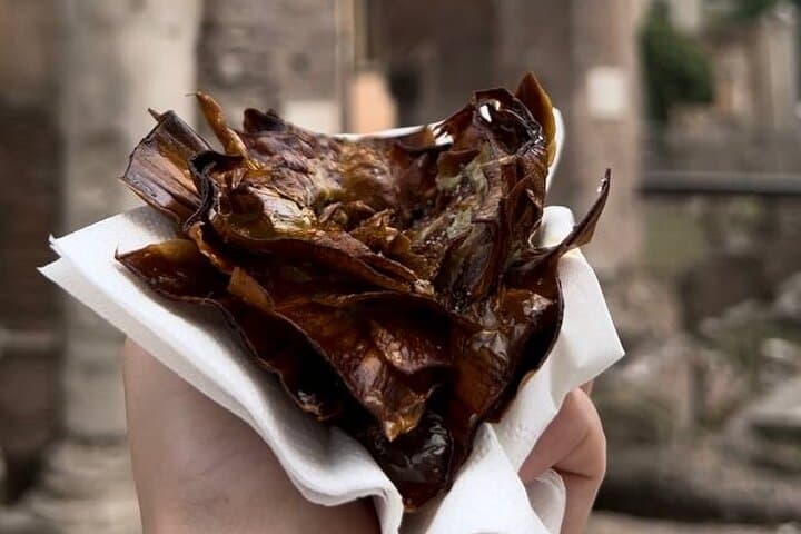3-Hour Private Walking Art and Street Food Tour in Rome
