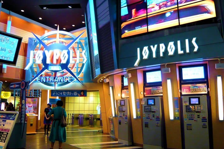 Tokyo SEGA Joypolis Passport in Japan