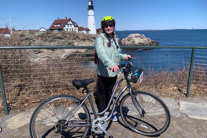 Lighthouse Bicycle Tour from South Portland with 4 Lighthouses