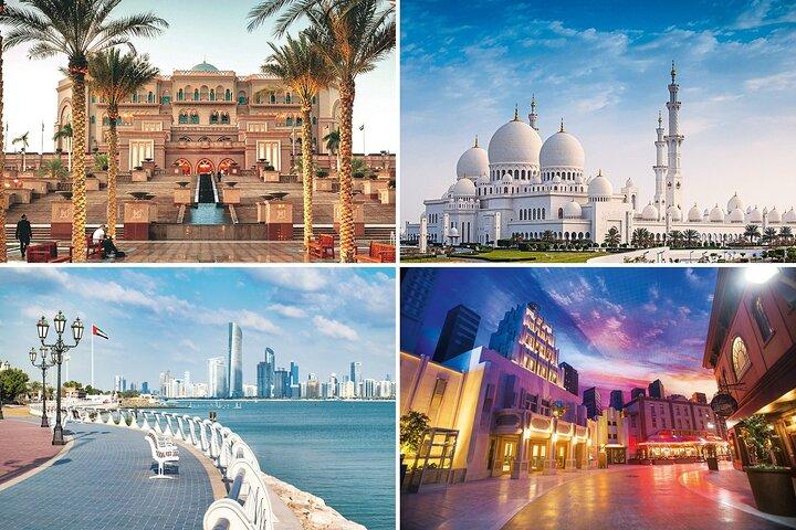 Dubai to Abu Dhabi City Tour With Ferrari World Admission Ticket