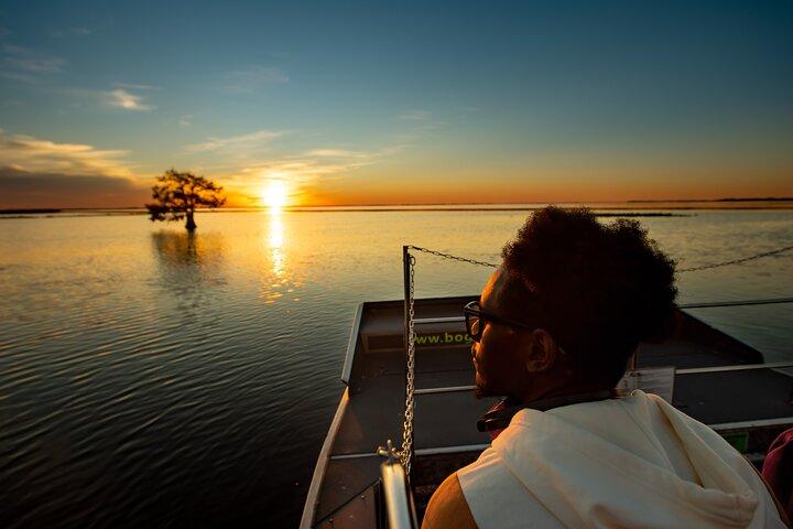 1-Hour Sunset Airboat Ride near Orlando
