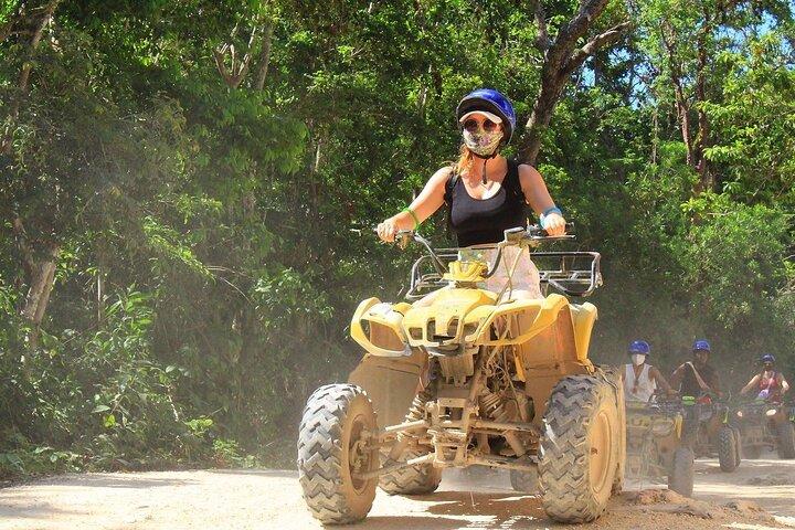 Cancun Jungle Escape: ATV's + Zip Lines + Cenote + Lunch