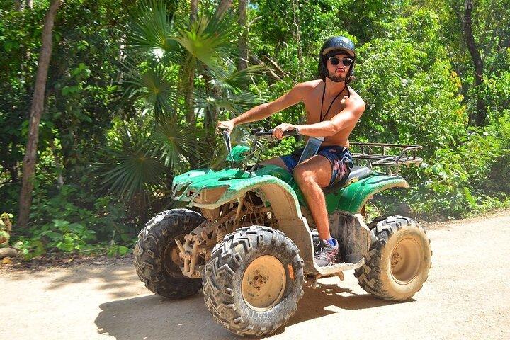 Cancun Jungle Escape: ATV's + Zip Lines + Cenote + Lunch