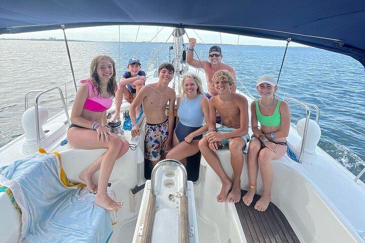 Private Swim, Snorkel & Sail on the Daydreams Sailboat