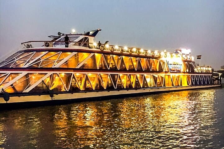 Best Cairo Nile Dinner Cruise with Live Show & Buffet
