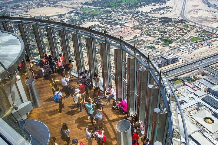 Dubai Burj Khalifa 124th Floor Tickets with Rooftop Dining
