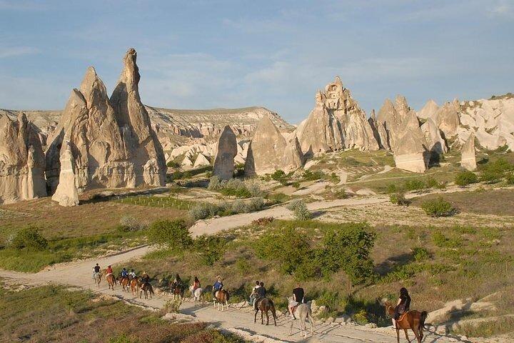 Cappadocia Sunset Horse Riding through Valleys and Fairy Chimneys