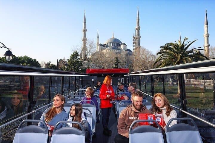 Open-Top Hop-on Hop-off Sightseeing Bus Tour in Istanbul