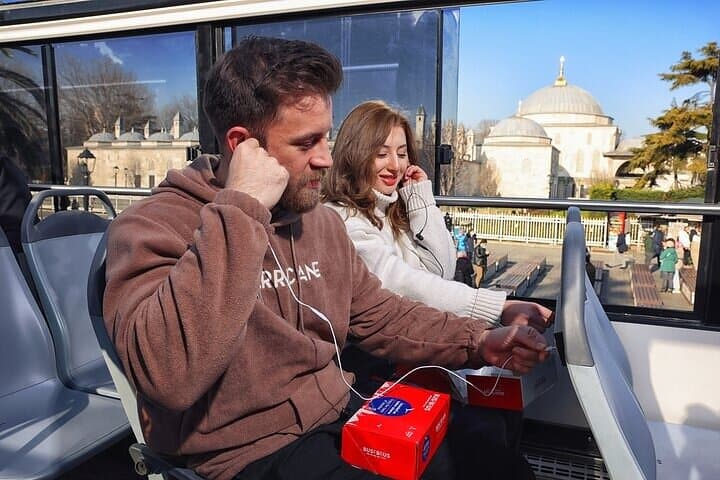 Open-Top Hop-on Hop-off Sightseeing Bus Tour in Istanbul