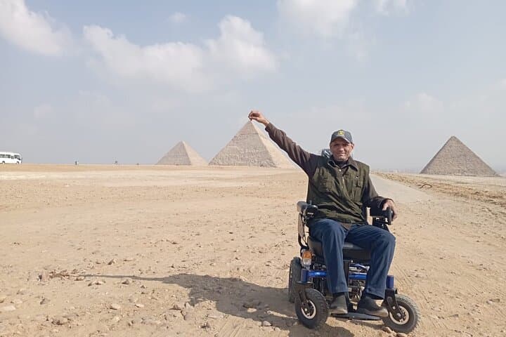 Pyramids Secrets with Wheelchair Accessible Full Day Tour