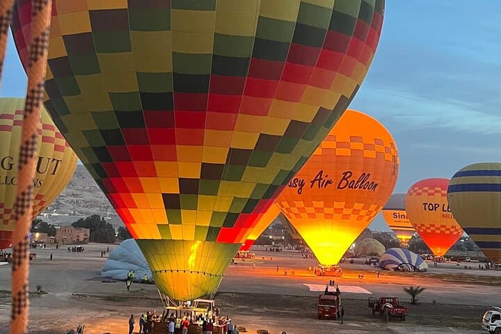 Luxury Hot Air Balloon Ride Luxor, Egypt VIP Service